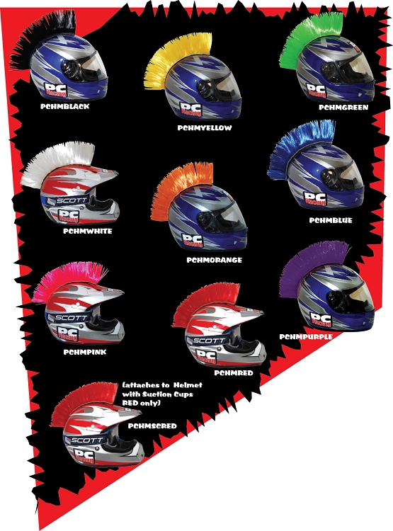 Helmet Mohawk - PC Racing USA
